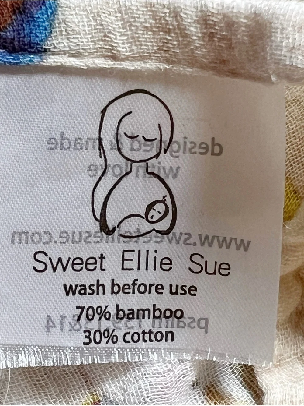Sweet Bella Sue Beauty & the Beast bamboo blend kids blanket